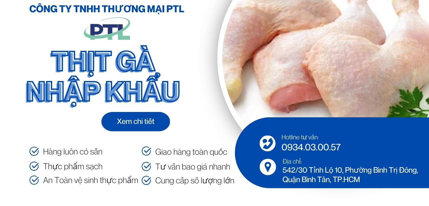 THỊT GÀ NHẬP KHẨU ĐÔNG LẠNH