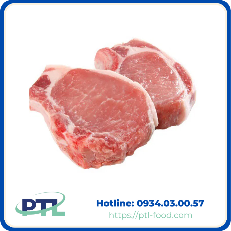 Sườn cốt lết heo nhập khẩu đông lạnh