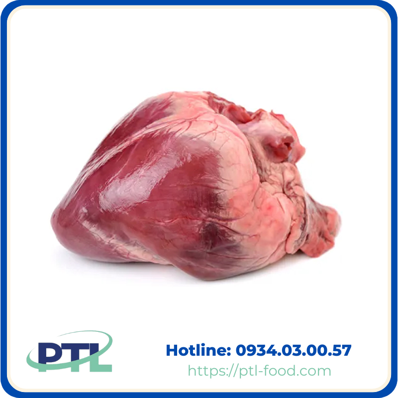 Tim heo nhập khẩu đông lạnh