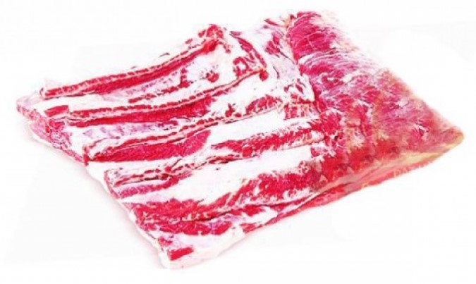 Nạm sườn thịt trâu nhập khẩu đông lạnh